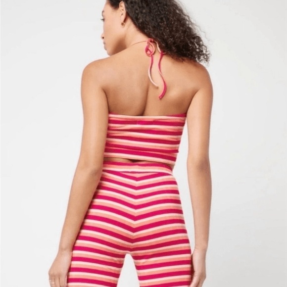 L*Space Paloma Stripe Cut out Tank Women Small New With Tag - Picture 2 of 9